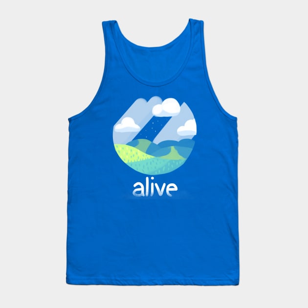 alive Tank Top by sleepychu